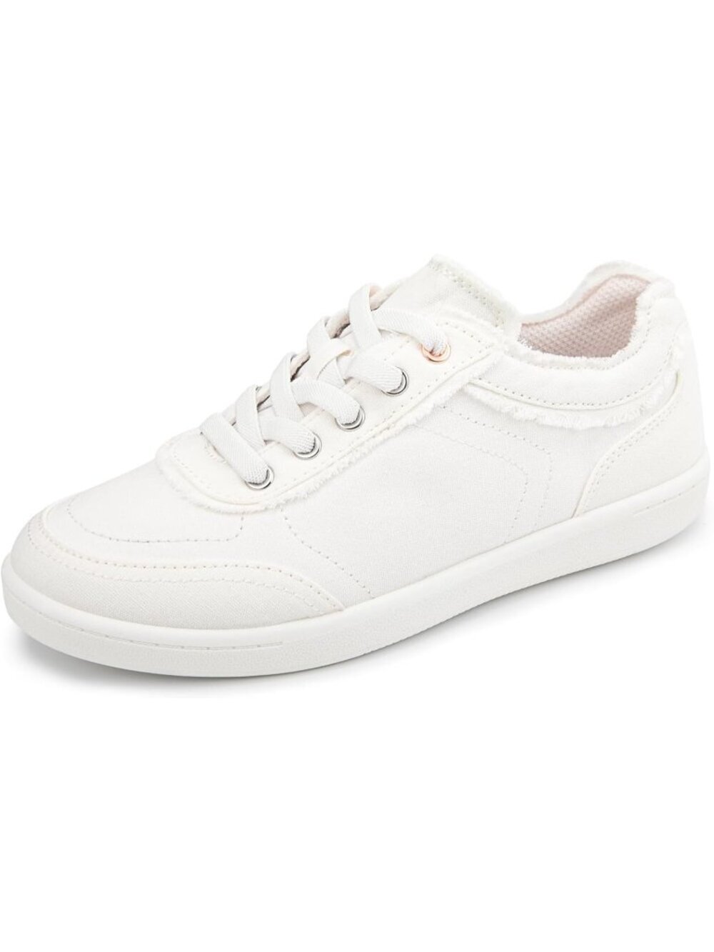 Women's White Lightweight Comfortable Stylish Trendy Casual Summer Sneakers
